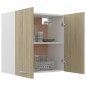 vidaXL Armario colgante cocina contrachapada roble 60x31x60 cm