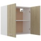 vidaXL Armario colgante cocina contrachapada roble 60x31x60 cm