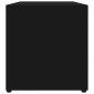vidaXL Mueble para TV madera contrachapada negro 80x34x36 cm