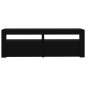 vidaXL Mueble de TV con luces LED negro 120x35x40 cm vidaXL Mueble de TV con luces LED negro 120x35x40 cm