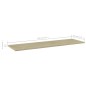 vidaXL Estante estantería 4uds contrachapada roble Sonoma 100x30x1,5cm vidaXL Estante estantería 4uds contrachapada roble Sonoma 100x30x1,5cm