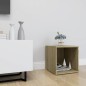 vidaXL Mueble para TV madera contrachapada roble Sonoma 37x35x37 cm vidaXL Mueble para TV madera contrachapada roble Sonoma 37x35x37 cm