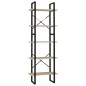 vidaXL Estantería 5 niveles madera de ingeniería Sonoma 60x30x175 cm vidaXL Estantería 5 niveles madera de ingeniería Sonoma 60x30x175 cm