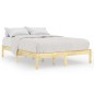 vidaXL Estructura de cama madera maciza de pino 140x200 cm