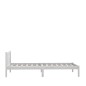 vidaXL Estructura de cama madera maciza de pino blanco 75x190 cm vidaXL Estructura de cama madera maciza de pino blanco 75x190 cm