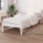 vidaXL Estructura de cama madera maciza de pino 90x200 cm vidaXL Estructura de cama madera maciza de pino 90x200 cm