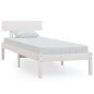 vidaXL Estructura de cama madera maciza de pino 90x200 cm vidaXL Estructura de cama madera maciza de pino 90x200 cm