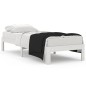 vidaXL Estructura de cama madera maciza individual pequeña 75x190 cm vidaXL Estructura de cama madera maciza individual pequeña 75x190 cm