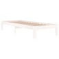 vidaXL Estructura de cama madera maciza individual pequeña 75x190 cm vidaXL Estructura de cama madera maciza individual pequeña 75x190 cm