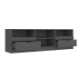 vidaXL Mueble para TV madera contrachapada negro 150x33,5x45 cm vidaXL Mueble para TV madera contrachapada negro 150x33,5x45 cm
