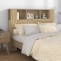 vidaXL Mueble cabecero color roble Sonoma 140x18,5x104,5 cm vidaXL Mueble cabecero color roble Sonoma 140x18,5x104,5 cm