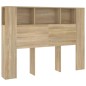 vidaXL Mueble cabecero color roble Sonoma 140x18,5x104,5 cm vidaXL Mueble cabecero color roble Sonoma 140x18,5x104,5 cm