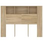 vidaXL Mueble cabecero color roble Sonoma 140x18,5x104,5 cm vidaXL Mueble cabecero color roble Sonoma 140x18,5x104,5 cm