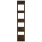vidaXL Estantería madera contrachapada roble ahumado 80x30x160 cm vidaXL Estantería madera contrachapada roble ahumado 80x30x160 cm