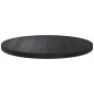 vidaXL Superficie de mesa madera maciza de pino negro Ø50x2,5 cm vidaXL Superficie de mesa madera maciza de pino negro Ø50x2,5 cm