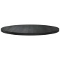 vidaXL Superficie de mesa madera maciza de pino negro Ø70x2,5 cm
