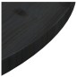 vidaXL Superficie de mesa madera maciza de pino negro Ø70x2,5 cm