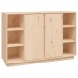 vidaXL Aparador de madera maciza de pino 120x35x80 cm vidaXL Aparador de madera maciza de pino 120x35x80 cm