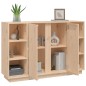vidaXL Aparador de madera maciza de pino 120x35x80 cm vidaXL Aparador de madera maciza de pino 120x35x80 cm