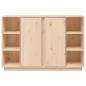 vidaXL Aparador de madera maciza de pino 120x35x80 cm vidaXL Aparador de madera maciza de pino 120x35x80 cm