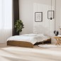 vidaXL Estructura de cama madera maciza marrón miel 160x200 cm vidaXL Estructura de cama madera maciza marrón miel 160x200 cm