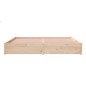vidaXL Estructura de cama madera maciza 200x200 cm vidaXL Estructura de cama madera maciza 200x200 cm