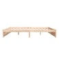 vidaXL Estructura de cama madera maciza 200x200 cm vidaXL Estructura de cama madera maciza 200x200 cm