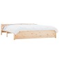 vidaXL Estructura de cama de madera maciza 160x200 cm vidaXL Estructura de cama de madera maciza 160x200 cm
