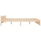 vidaXL Estructura de cama de madera maciza 160x200 cm vidaXL Estructura de cama de madera maciza 160x200 cm
