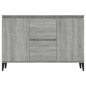 vidaXL Aparador de madera contrachapada gris Sonoma 104x35x70 cm vidaXL Aparador de madera contrachapada gris Sonoma 104x35x70 cm