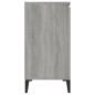 vidaXL Aparador de madera contrachapada gris Sonoma 104x35x70 cm vidaXL Aparador de madera contrachapada gris Sonoma 104x35x70 cm