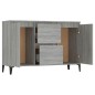 vidaXL Aparador de madera contrachapada gris Sonoma 104x35x70 cm vidaXL Aparador de madera contrachapada gris Sonoma 104x35x70 cm