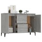 vidaXL Aparador de madera contrachapada gris Sonoma 104x35x70 cm vidaXL Aparador de madera contrachapada gris Sonoma 104x35x70 cm