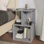 vidaXL Mesita de noche madera contrachapada gris Sonoma 35x35x55 cm vidaXL Mesita de noche madera contrachapada gris Sonoma 35x35x55 cm