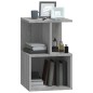 vidaXL Mesita de noche madera contrachapada gris Sonoma 35x35x55 cm vidaXL Mesita de noche madera contrachapada gris Sonoma 35x35x55 cm