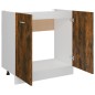 vidaXL Armario bajo fregadero madera ingeniería roble 80x46x81,5 cm vidaXL Armario bajo fregadero madera ingeniería roble 80x46x81,5 cm