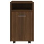 vidaXL Armario auxiliar con ruedas contrachapado roble 33x38x60 cm vidaXL Armario auxiliar con ruedas contrachapado roble 33x38x60 cm