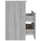 vidaXL Mesitas de noche 2 unidades gris sonoma 50x32x60 cm vidaXL Mesitas de noche 2 unidades gris sonoma 50x32x60 cm