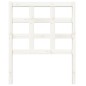 vidaXL Cabecero de cama madera maciza de pino blanco 80,5x4x100 cm vidaXL Cabecero de cama madera maciza de pino blanco 80,5x4x100 cm