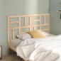 vidaXL Cabecero de cama madera maciza de pino 156x4x104 cm