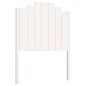 vidaXL Cabecero de cama madera maciza de pino blanco 81x4x110 cm vidaXL Cabecero de cama madera maciza de pino blanco 81x4x110 cm