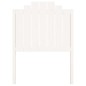 vidaXL Cabecero de cama madera maciza de pino blanco 81x4x110 cm vidaXL Cabecero de cama madera maciza de pino blanco 81x4x110 cm