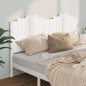 vidaXL Cabecero de cama madera maciza de pino blanco 186x4x110 cm vidaXL Cabecero de cama madera maciza de pino blanco 186x4x110 cm