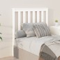 vidaXL Cabecero de cama madera maciza de pino blanco 96x6x101 cm