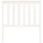 vidaXL Cabecero de cama madera maciza de pino blanco 96x6x101 cm