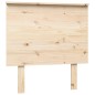 vidaXL Cabecero de cama madera maciza de pino 79x6x82,5 cm