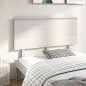 vidaXL Cabecero de cama madera maciza de pino blanco 139x6x82,5 cm vidaXL Cabecero de cama madera maciza de pino blanco 139x6x82,5 cm