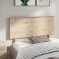 vidaXL Cabecero de cama madera maciza de pino 144x6x82,5 cm