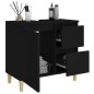 vidaXL Armario de baño madera contrachapada negro 65x33x60 cm vidaXL Armario de baño madera contrachapada negro 65x33x60 cm