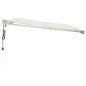 vidaXL Toldo retráctil aluminio y tela color crema 5x3 m vidaXL Toldo retráctil aluminio y tela color crema 5x3 m